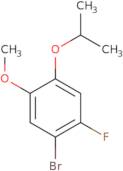 1-Bromo-2-fluoro-5-methoxy-4-(propan-2-yloxy)benzene