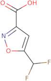 5-(Difluoromethyl)-1,2-oxazole-3-carboxylic acid