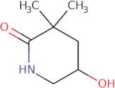 5-Hydroxy-3,3-dimethylpiperidin-2-one