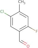 5-Chloro-2-fluoro-4-methylbenzaldehyde