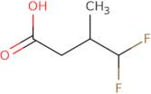 4,4-Difluoro-3-methylbutanoic acid