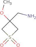(3-Methoxy-1,1-dioxothietan-3-yl)methanamine