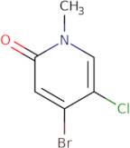 4-Bromo-5-chloro-1-methylpyridin-2(1H)-one