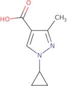 1-Cyclopropyl-3-methyl-1H-pyrazole-4-carboxylic acid