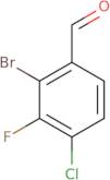 2-Bromo-4-chloro-3-fluorobenzaldehyde