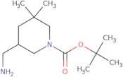 tert-Butyl 5-(aminomethyl)-3,3-dimethylpiperidine-1-carboxylate