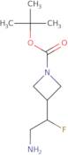 tert-Butyl 3-(2-amino-1-fluoroethyl)azetidine-1-carboxylate