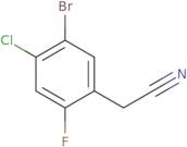 2-(5-Bromo-4-chloro-2-fluorophenyl)acetonitrile