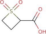 2-​Thietanecarboxylic acid 1,​1-​dioxide