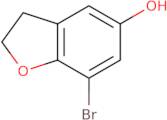 7-Bromo-2,3-dihydro-1-benzofuran-5-ol