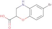 6-Bromo-3,4-dihydro-2H-benzo[b][1,4]oxazine-2-carboxylic acid