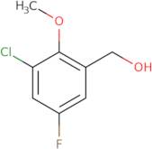 (3-Chloro-5-fluoro-2-methoxyphenyl)methanol