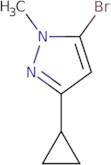 5-Bromo-3-cyclopropyl-1-methyl-1H-pyrazole