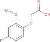 2-(4-Fluoro-2-methoxyphenoxy)acetic acid