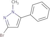 3-Bromo-1-methyl-5-phenyl-1H-pyrazole