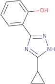 2-(3-Cyclopropyl-1H-1,2,4-triazol-5-yl)phenol