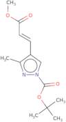 tert-Butyl 4-[(1E)-3-methoxy-3-oxoprop-1-en-1-yl]-3-methyl-1H-pyrazole-1-carboxylate