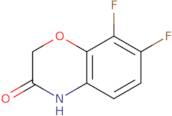 7,8-Difluoro-3,4-dihydro-2H-1,4-benzoxazin-3-one