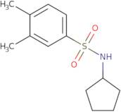 N-Cyclopentyl-3,4-dimethylbenzene-1-sulfonamide