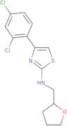 4-(2,4-Dichlorophenyl)-N-(oxolan-2-ylmethyl)-1,3-thiazol-2-amine