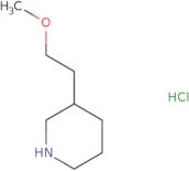 3-(2-Methoxyethyl)piperidine hydrochloride