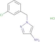 1-[(3-Chlorophenyl)methyl]-1H-pyrazol-4-amine hydrochloride