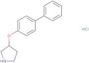 3-([1,1'-Biphenyl]-4-yloxy)pyrrolidinehydrochloride