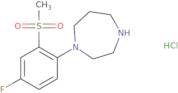 1-[4-Fluoro-2-(methylsulfonyl)phenyl]-homopiperazine hydrochloride