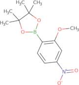 2-(2-Methoxy-4-nitrophenyl)-4,4,5,5-tetramethyl-1,3,2-dioxaborolane