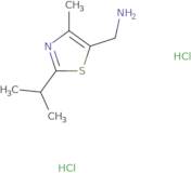 (2-Isopropyl-4-methyl-1,3-thiazol-5-yl)-methylamine dihydrochloride