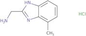 (4-Methyl-1H-benzimidazol-2-yl)methylamine hydrochloride