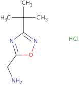 (3-tert-Butyl-1,2,4-oxadiazol-5-yl)methanamine hydrochloride