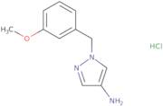 1-[(3-Methoxyphenyl)methyl]-1H-pyrazol-4-amine hydrochloride