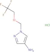 1-[(2,2,2-Trifluoroethoxy)methyl]-1H-pyrazol-4-amine hydrochloride