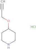 4-(Prop-2-yn-1-yloxy)piperidine hydrochloride