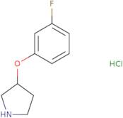 3-(3-Fluorophenoxy)pyrrolidine hydrochloride