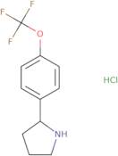 2-(4-(trifluoromethoxy)phenyl)pyrrolidine hydrochloride
