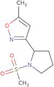 3-(1-Methanesulfonylpyrrolidin-2-yl)-5-methyl-1,2-oxazole