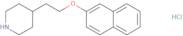 4-[2-(Naphthalen-2-yloxy)ethyl]piperidine hydrochloride