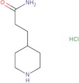 3-(4-Piperidinyl)propanamide hydrochloride