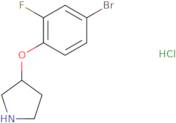 3-(4-Bromo-2-fluorophenoxy)pyrrolidinehydrochloride
