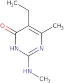 5-Ethyl-4-methyl-2-(methylamino)-1H-pyrimidin-6-one