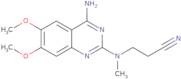 N-(4-Amino-6,7-dimethoxyquinazol-2-yl)-N-(methyl-d3)-2-cyanoethylamine