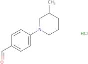 4-(3-Methyl-piperidin-1-yl)-benzaldehydehydrochloride