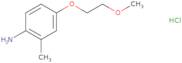 4-(2-Methoxyethoxy)-2-methylaniline hydrochloride