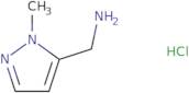 (1-Methyl-1H-pyrazol-5-yl)methanamine hydrochloride