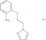 2-(2-Pyrazol-1-yl-ethoxy)-phenylaminehydrochloride