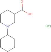 1-Cyclohexyl-3-piperidinecarboxylic acid hydrochloride