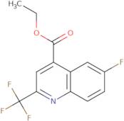 Ethyl 6-fluoro-2-(trifluoromethyl)quinoline-4-carboxylate