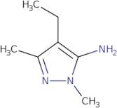 4-Ethyl-2,5-dimethyl-2H-pyrazol-3-ylaminehydrochloride